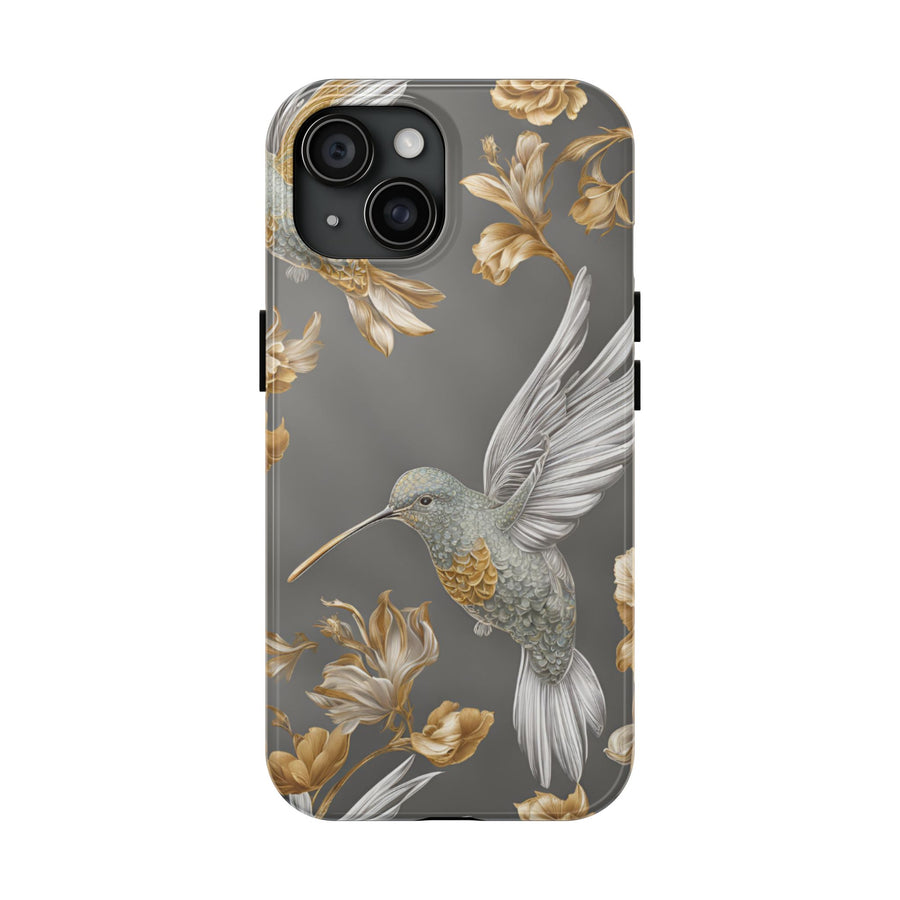 Tough iPhone Case - Flight & Floral Splendor