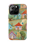 Tough iPhone Case - Joyful Village