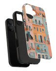 Tough iPhone Case - The Balcony Cat Chronicles