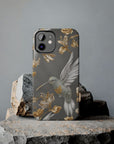 Tough iPhone Case - Flight & Floral Splendor