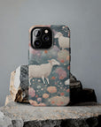 Tough iPhone Case - Blooming Pastures