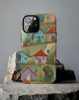 Tough iPhone Case - Joyful Village