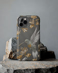 Tough iPhone Case - Flight & Floral Splendor