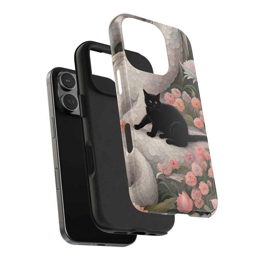 Tough iPhone Case - The Dragon and the Cat