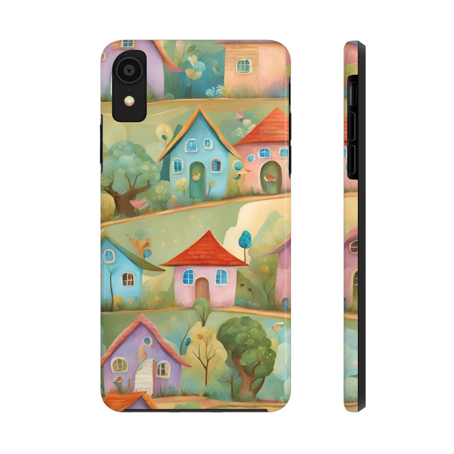 Tough iPhone Case - Joyful Village