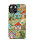 Tough iPhone Case - Joyful Village