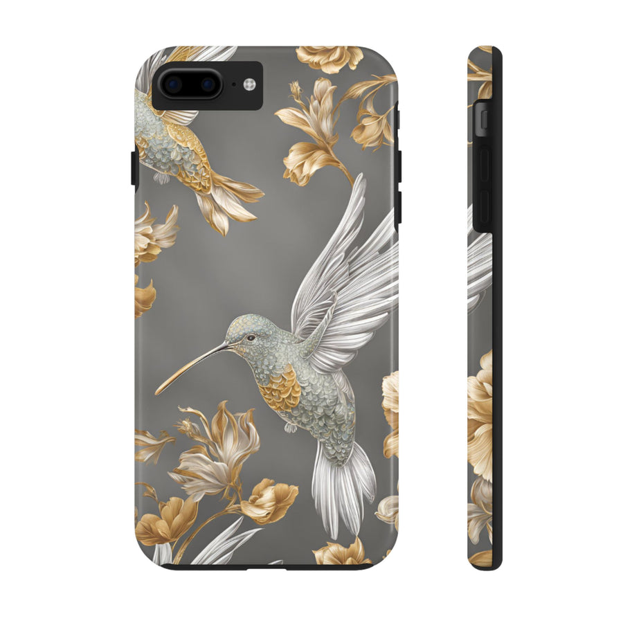 Tough iPhone Case - Flight & Floral Splendor