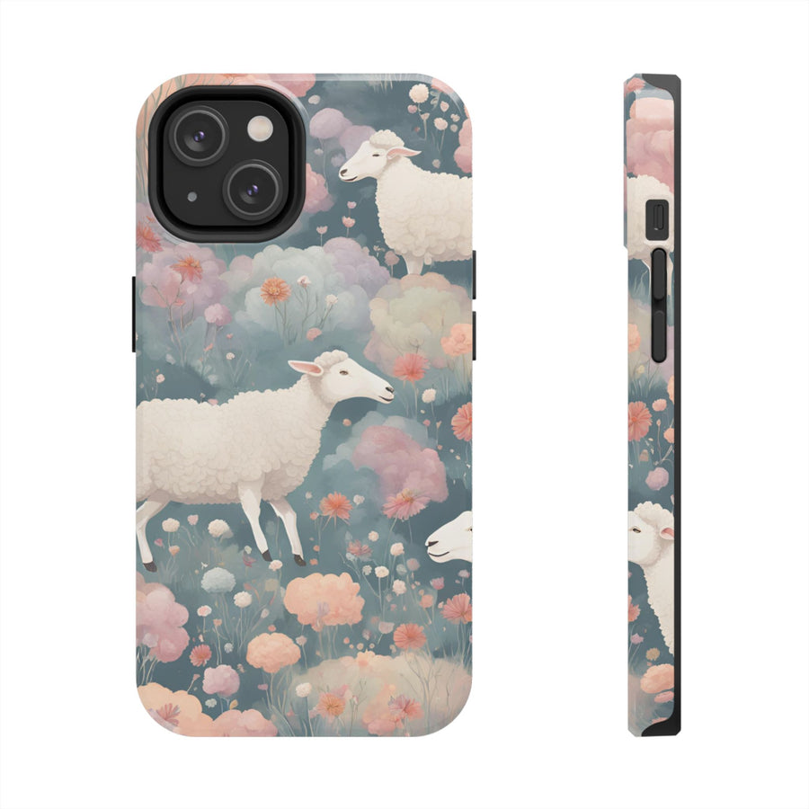 Tough iPhone Case - Blooming Pastures