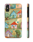 Tough iPhone Case - Joyful Village