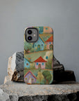 Tough iPhone Case - Joyful Village