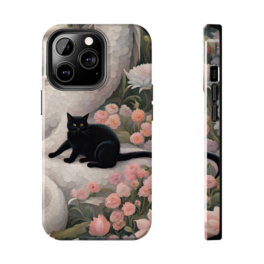 Tough iPhone Case - The Dragon and the Cat