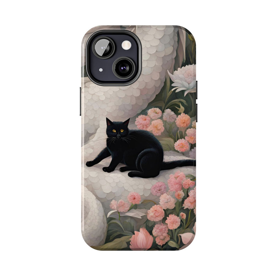 Tough iPhone Case - The Dragon and the Cat