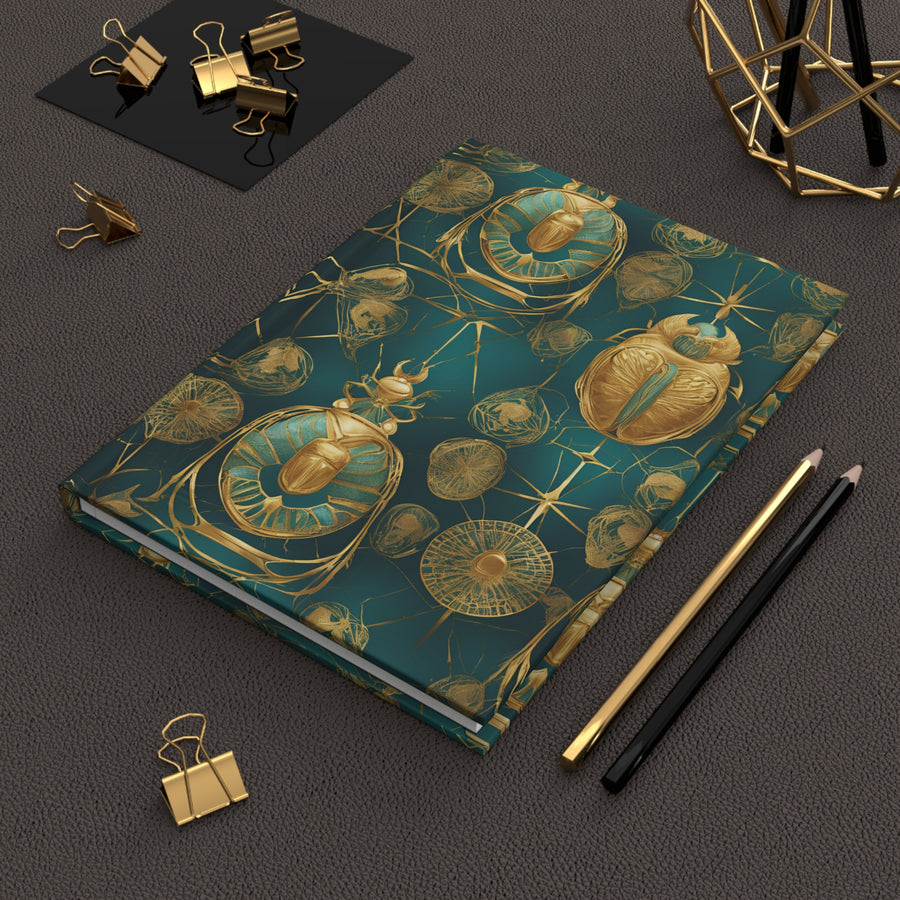 Deluxe Hardcover Journal - The Sacred Scarab