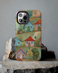 Tough iPhone Case - Joyful Village