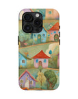 Tough iPhone Case - Joyful Village