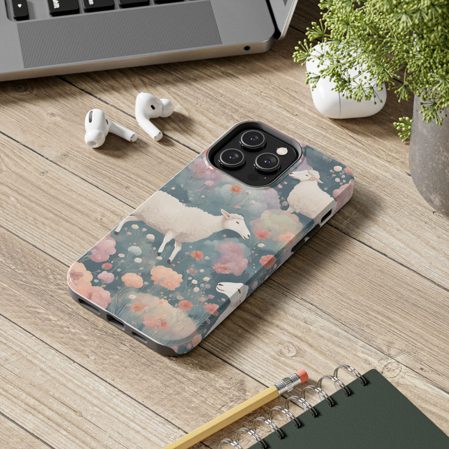 Tough iPhone Case - Blooming Pastures