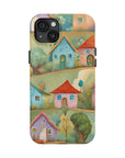 Tough iPhone Case - Joyful Village