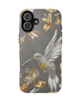 Tough iPhone Case - Flight & Floral Splendor