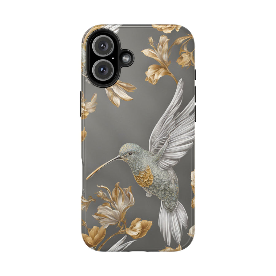 Tough iPhone Case - Flight & Floral Splendor