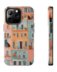 Tough iPhone Case - The Balcony Cat Chronicles