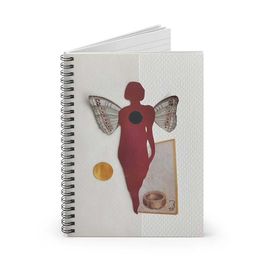 Premium Spiral Notebook - "Vuela" (Fly)