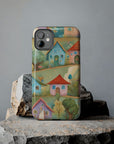 Tough iPhone Case - Joyful Village