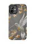 Tough iPhone Case - Flight & Floral Splendor