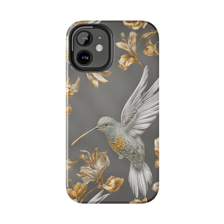 Tough iPhone Case - Flight & Floral Splendor