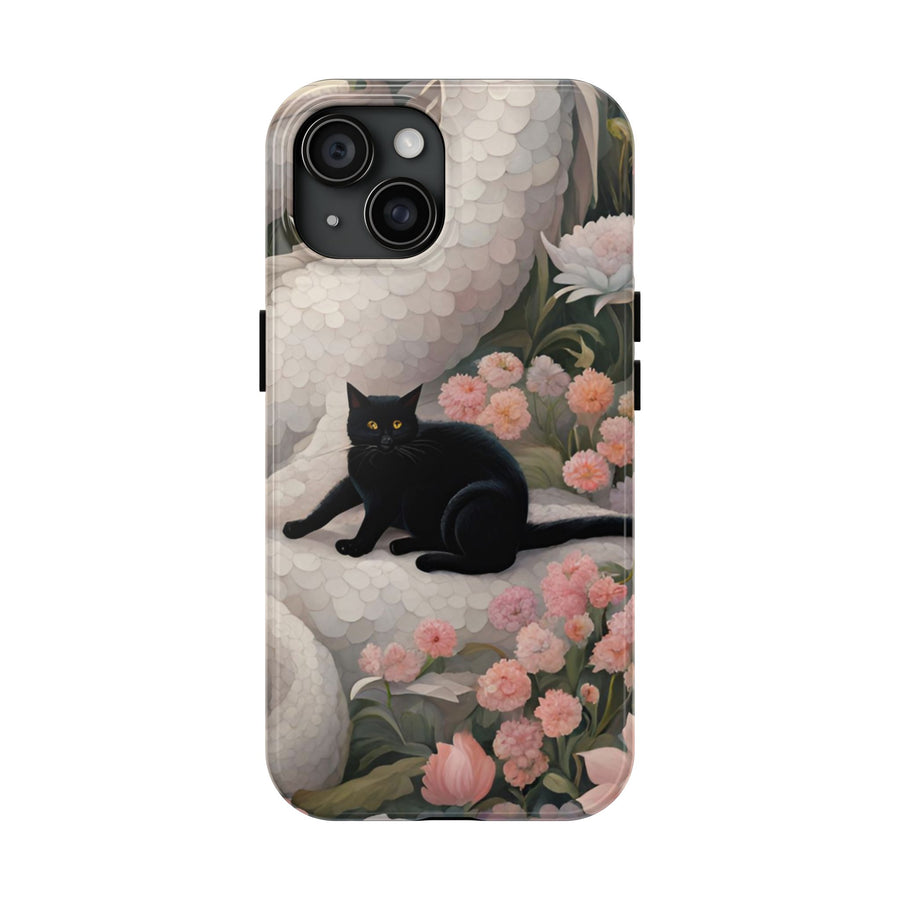 Tough iPhone Case - The Dragon and the Cat