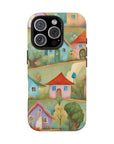 Tough iPhone Case - Joyful Village