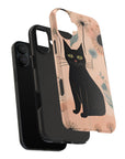 Tough iPhone Case - Black Cats and Dandelions