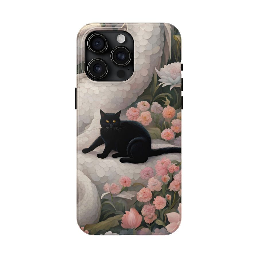 Tough iPhone Case - The Dragon and the Cat