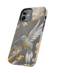 Tough iPhone Case - Flight & Floral Splendor