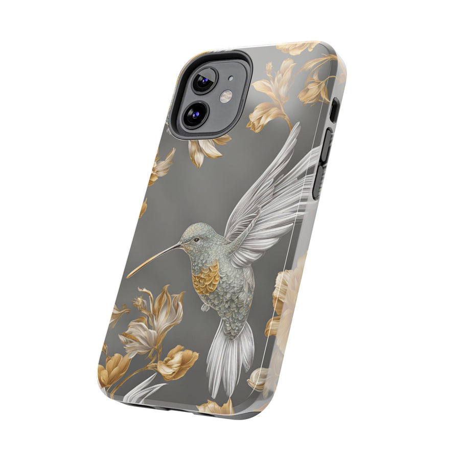 Tough iPhone Case - Flight & Floral Splendor