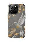 Tough iPhone Case - Flight & Floral Splendor