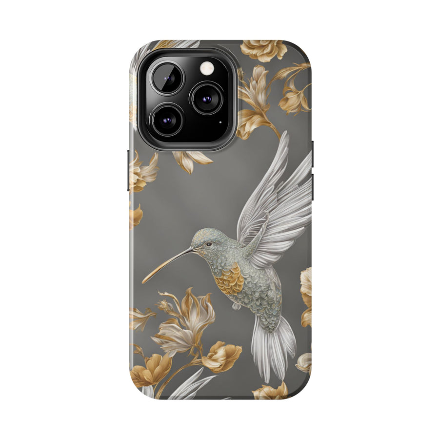 Tough iPhone Case - Flight & Floral Splendor