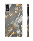 Tough iPhone Case - Flight & Floral Splendor