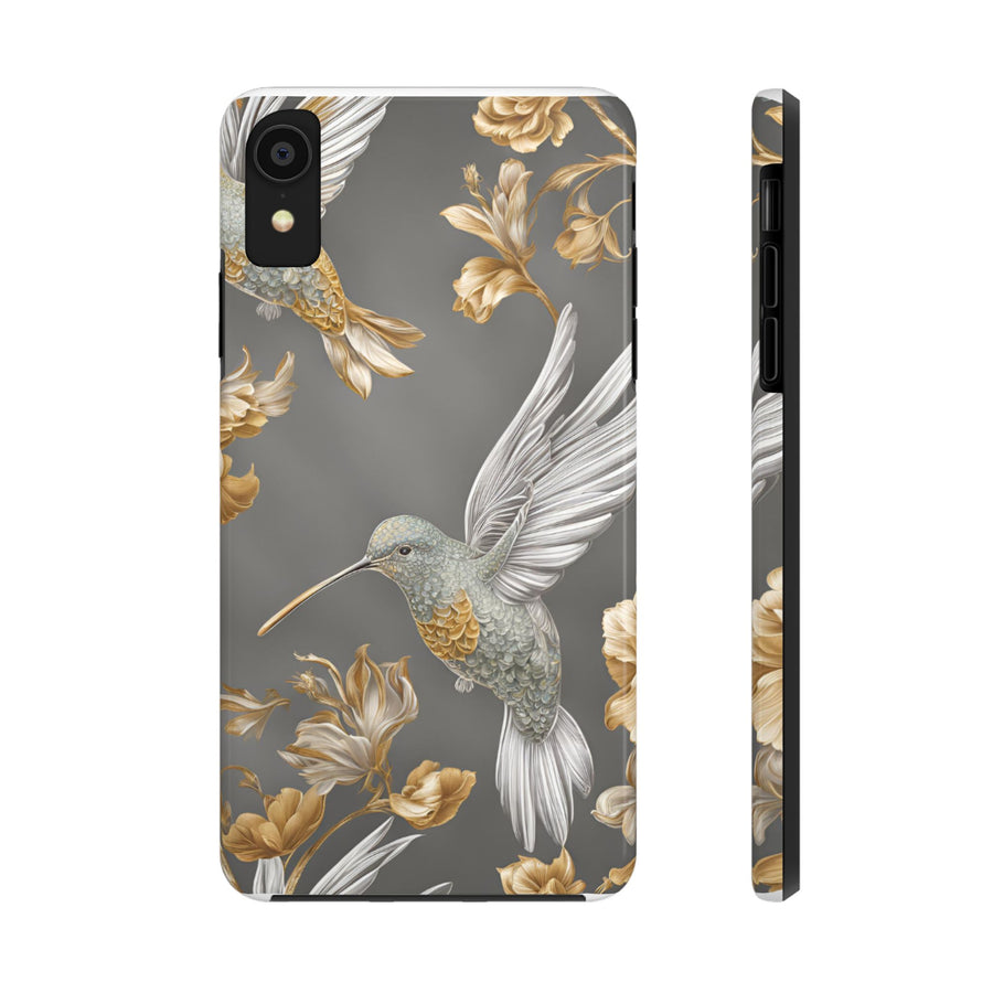 Tough iPhone Case - Flight & Floral Splendor