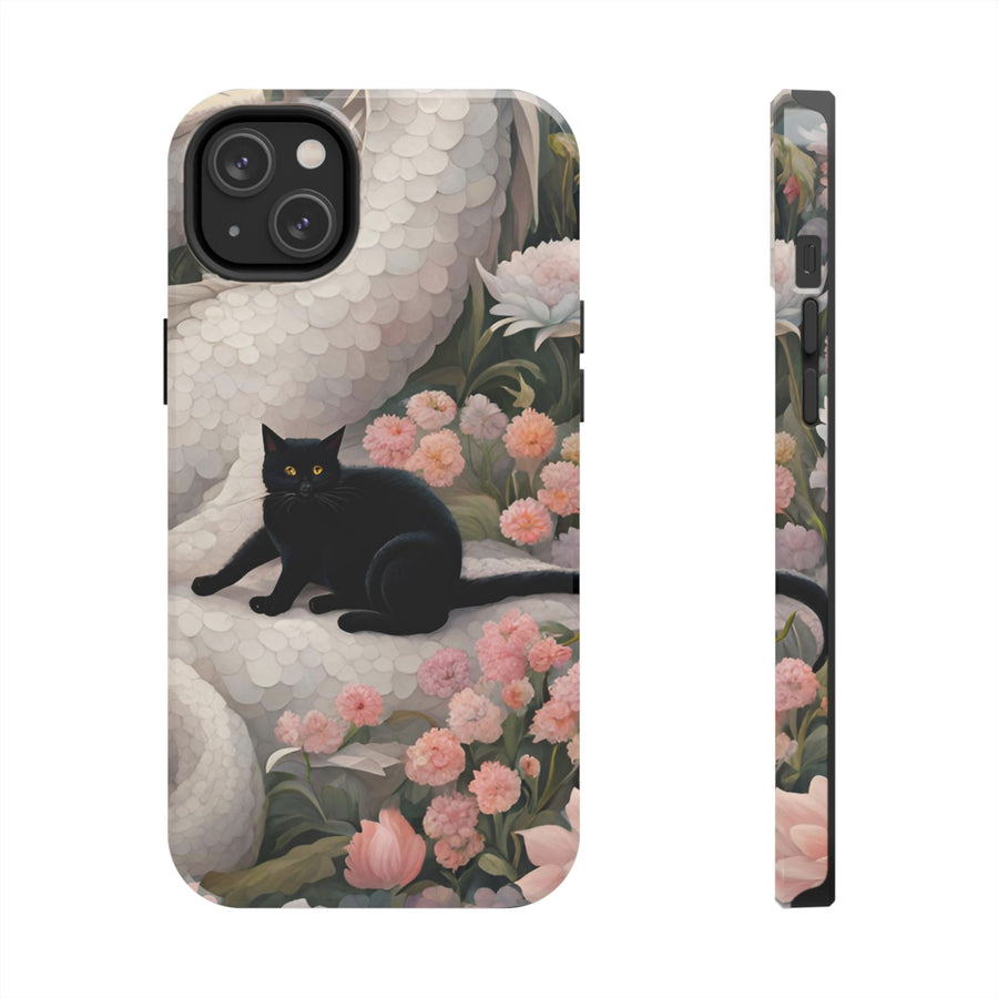 Tough iPhone Case - The Dragon and the Cat