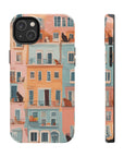 Tough iPhone Case - The Balcony Cat Chronicles