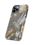 Tough iPhone Case - Flight & Floral Splendor