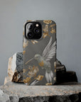 Tough iPhone Case - Flight & Floral Splendor