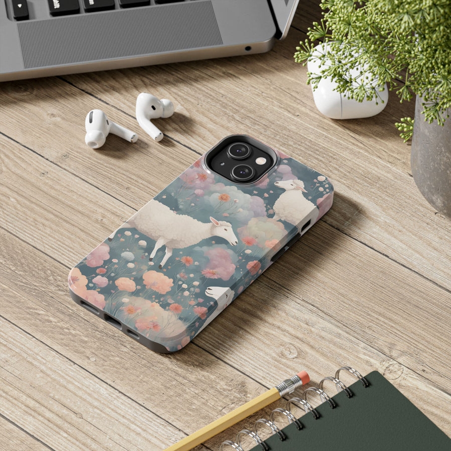 Tough iPhone Case - Blooming Pastures