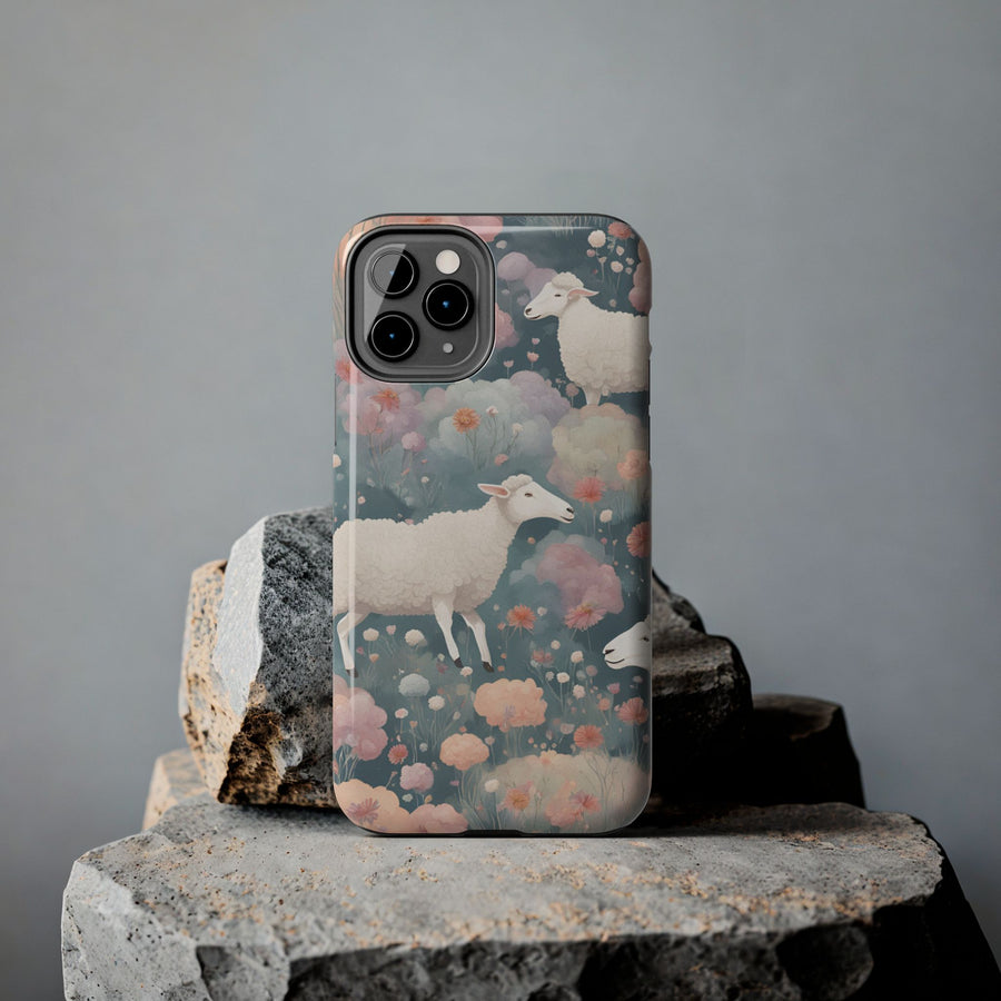 Tough iPhone Case - Blooming Pastures