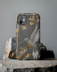 Tough iPhone Case - Flight & Floral Splendor