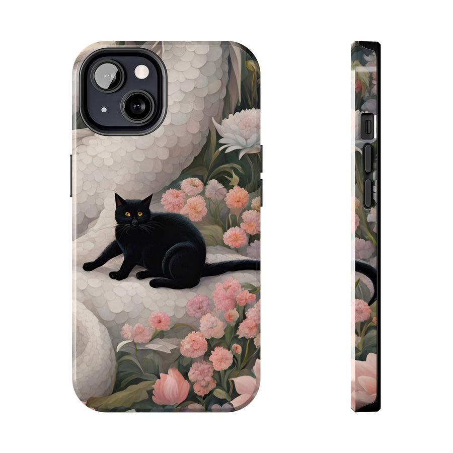 Tough iPhone Case - The Dragon and the Cat