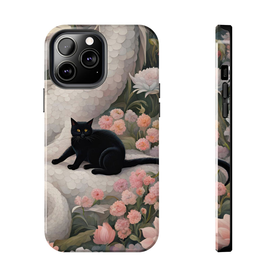 Tough iPhone Case - The Dragon and the Cat