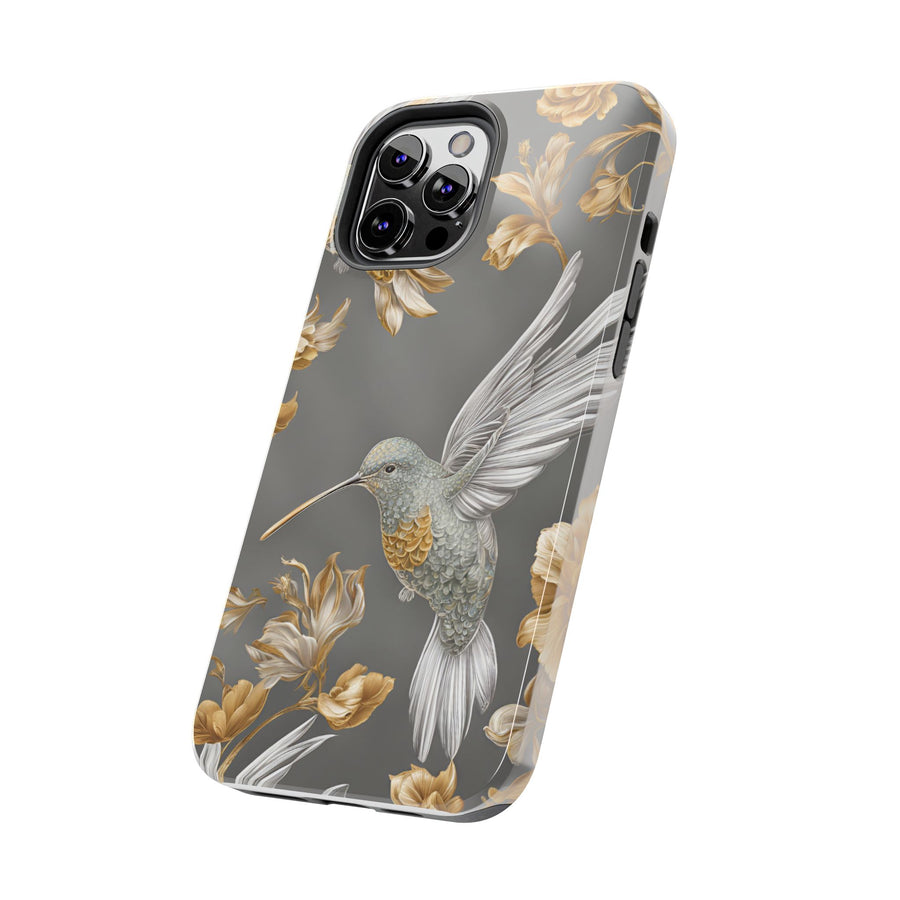 Tough iPhone Case - Flight & Floral Splendor