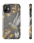 Tough iPhone Case - Flight & Floral Splendor