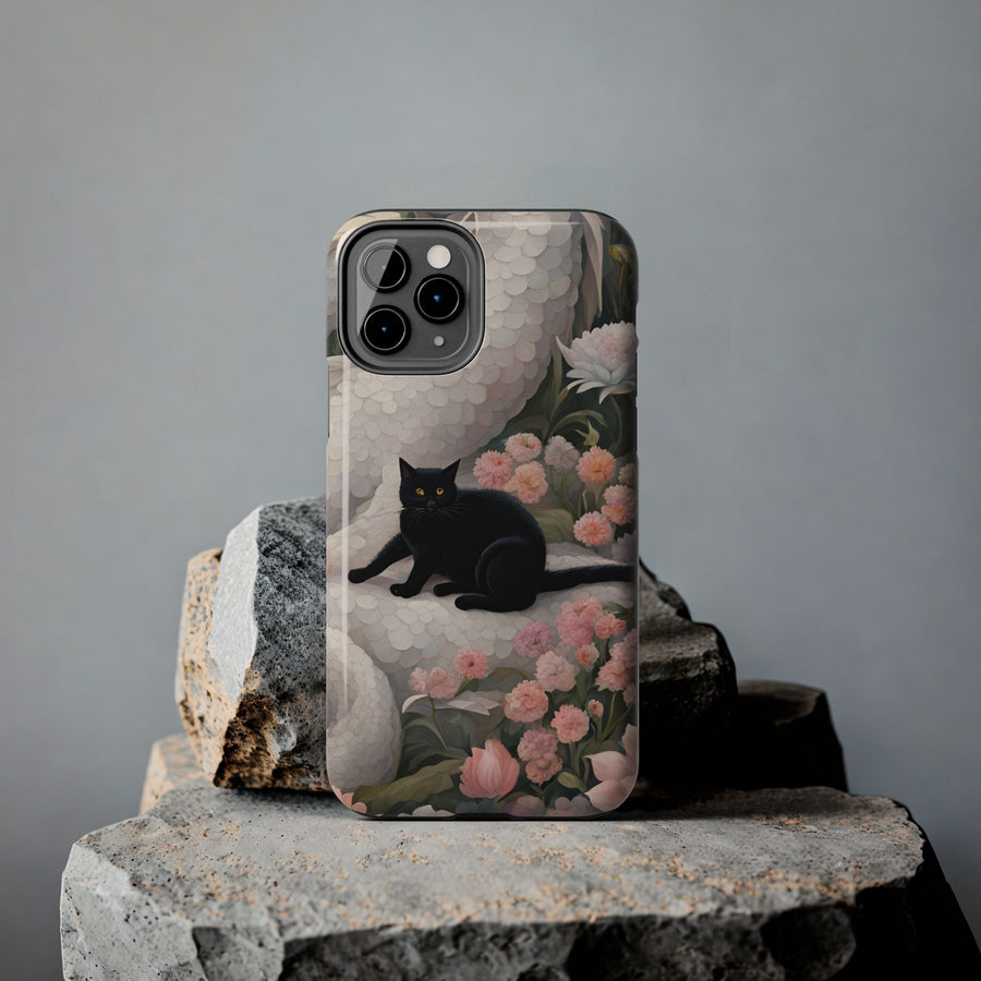 Tough iPhone Case - The Dragon and the Cat